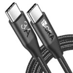 1Hora V8 Series 3A High Density Braided C to C Data Cable 2M CAB267