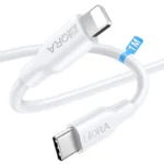 1HORA V8 Series TYPE C to IP 3A Cable1m White CAB258