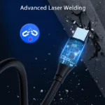 1HORA V8 Series 5A High Density PVC Data Cable USB TO C 2m  CAB269 - Image 4