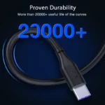 1HORA V8 Series 5A High Density PVC Data Cable USB TO C 2m  CAB269 - Image 5
