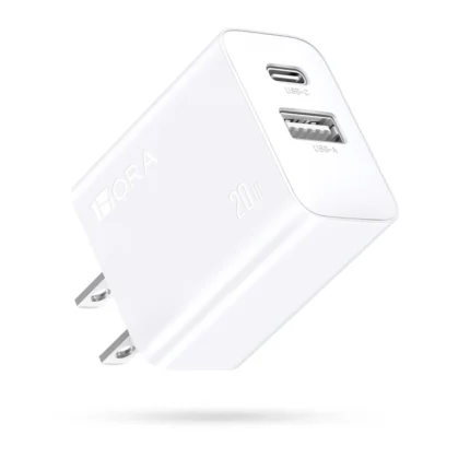 1HORA 20W Charger dual U+C White (GAR161B)