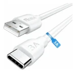 1HORA CAB251 PVC USB-A to Type-C 1M Cable - Image 2